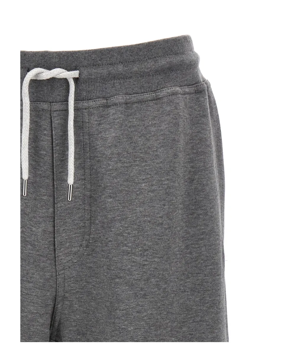 Drawstring Tapered-Leg Joggers
