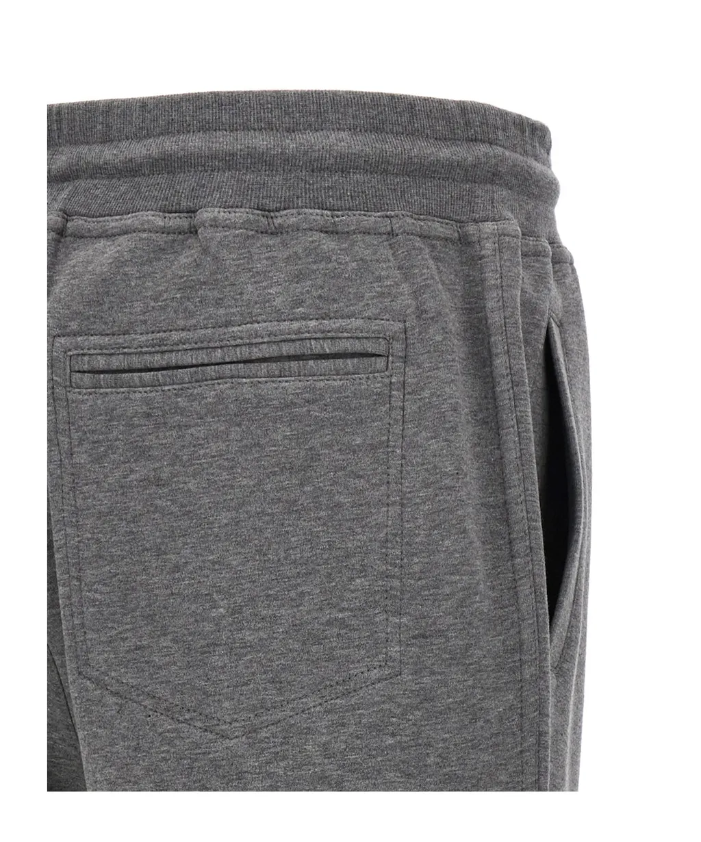 Drawstring Tapered-Leg Joggers
