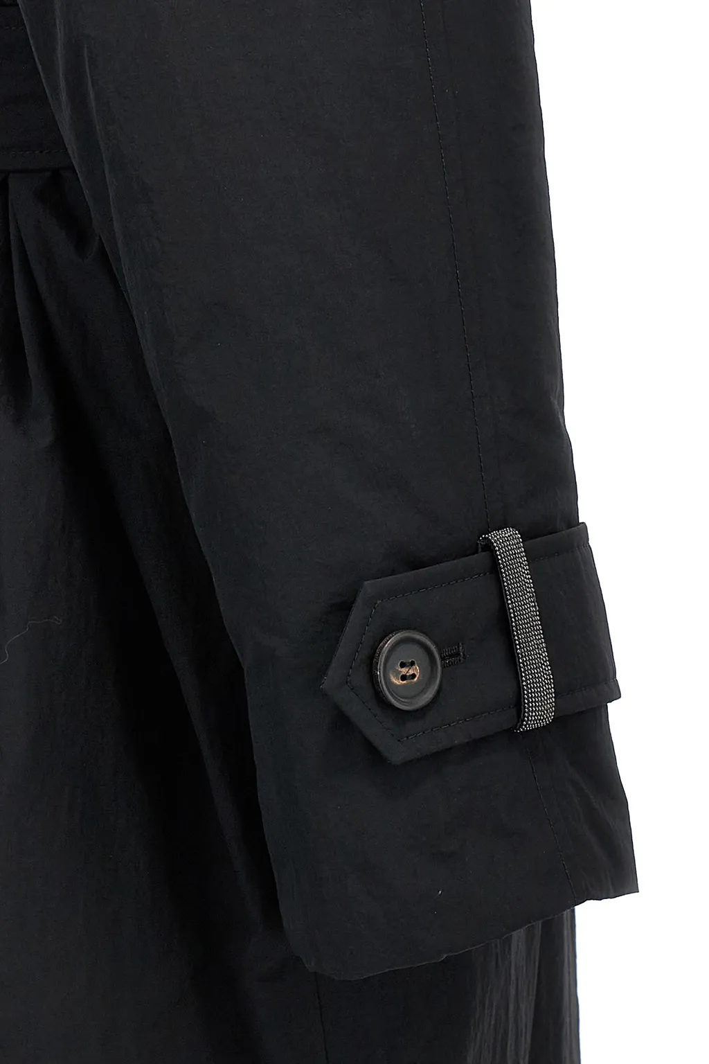 Long Belted Down Coat