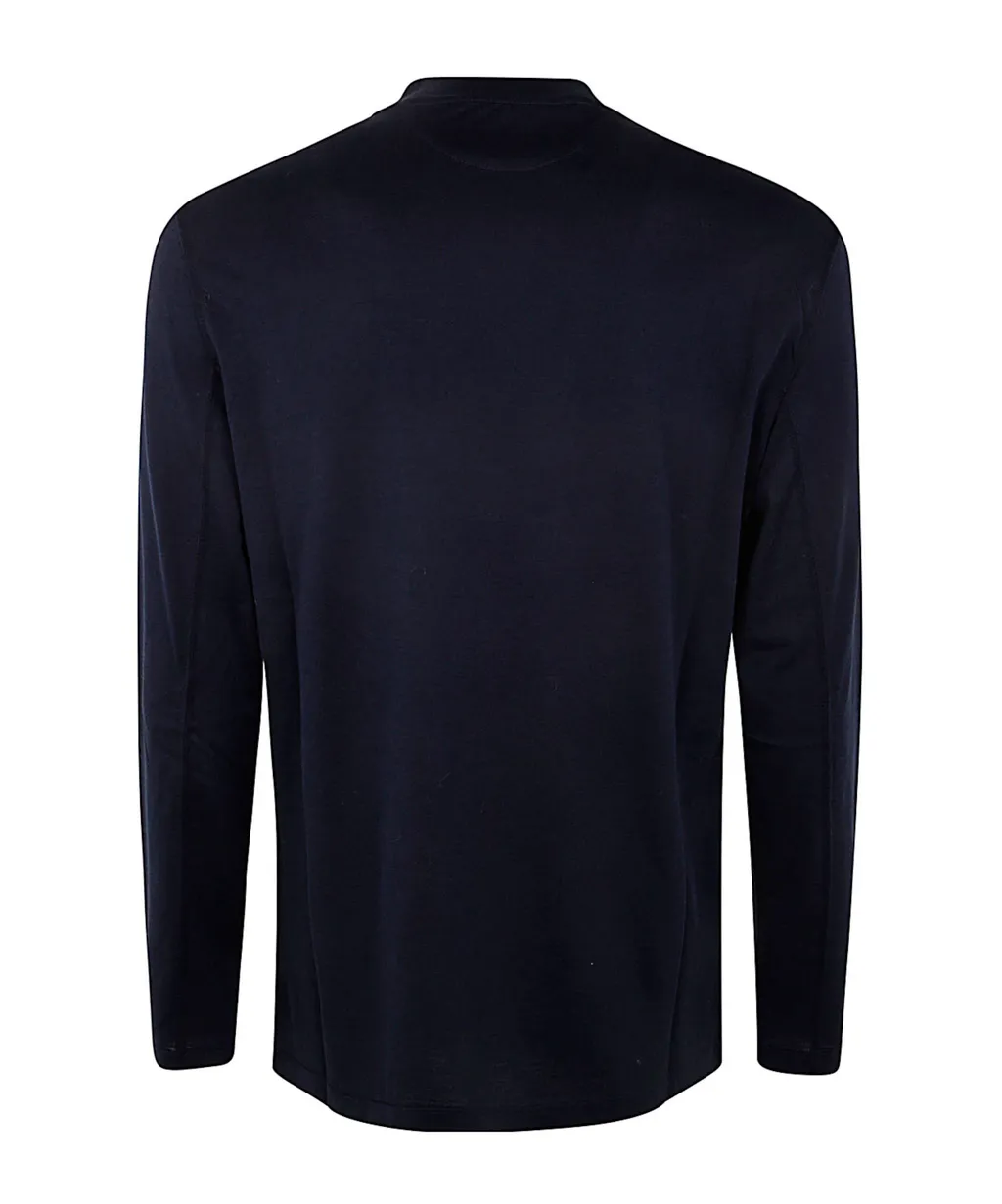 Long Sleeved Crewneck T-Shirt