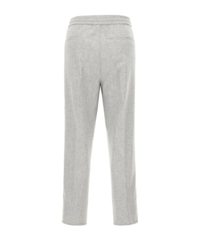 Drawstring Elastic Waist Pants