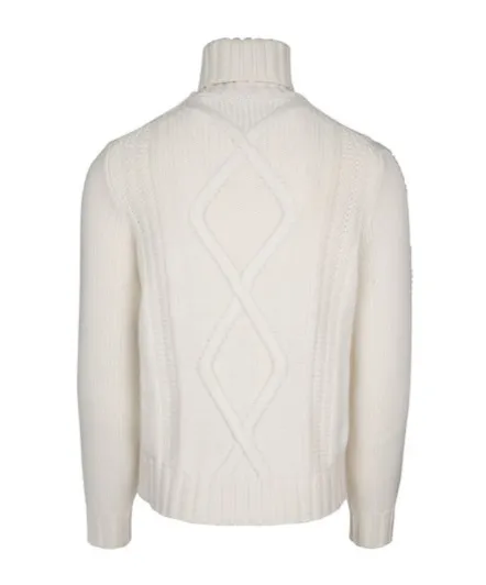 Roll-Neck Knitted Jumper