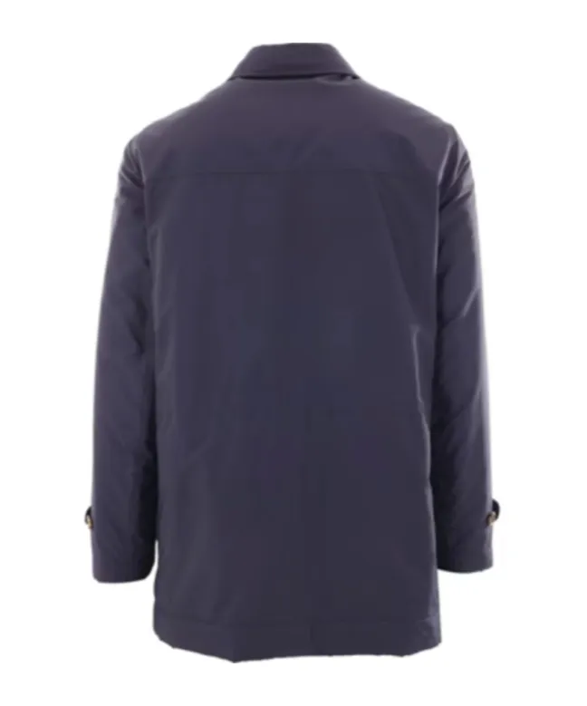 Buttoned Collared Coat