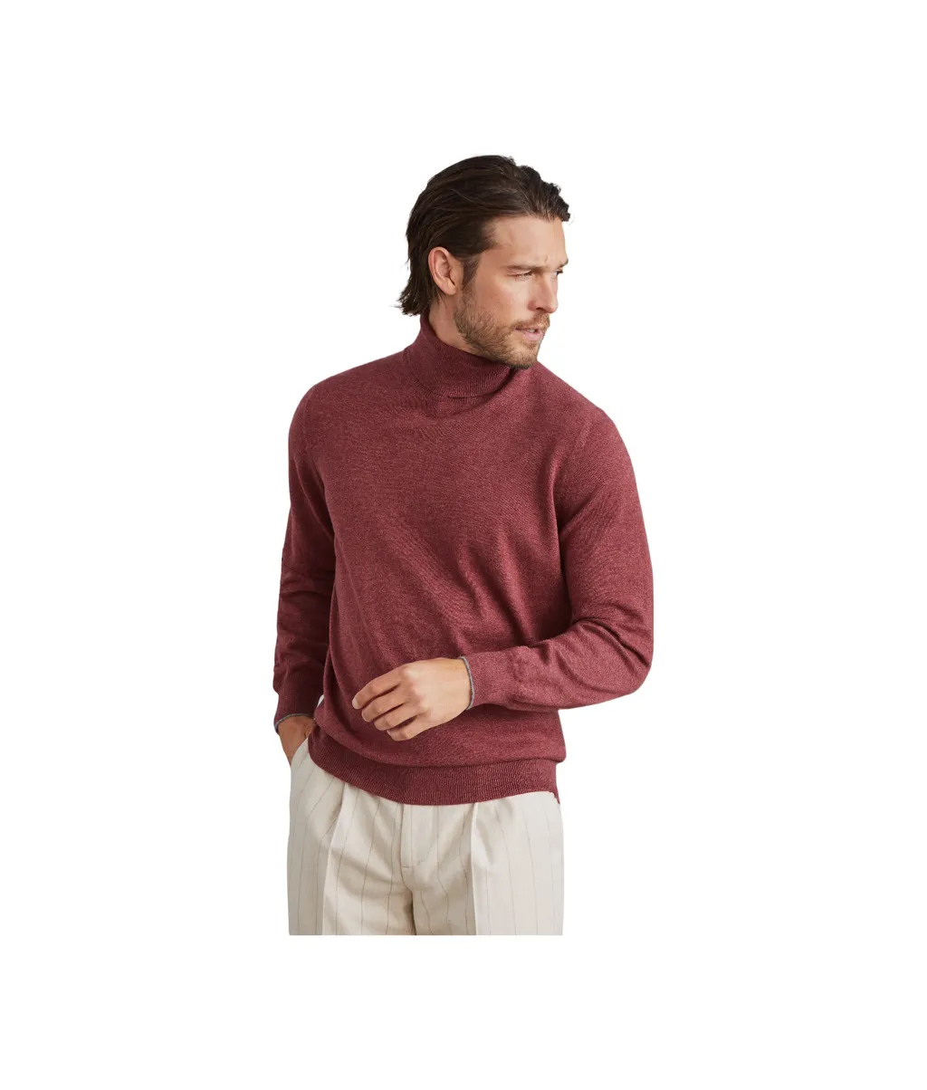 Roll-Neck Cashmere Jumper