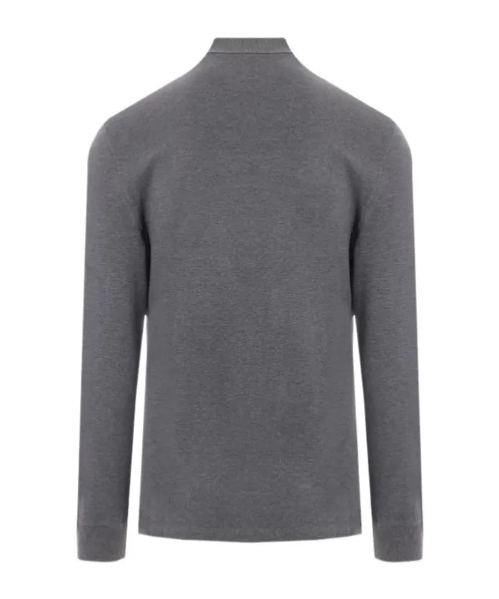 Long-Sleeved Polo Shirt