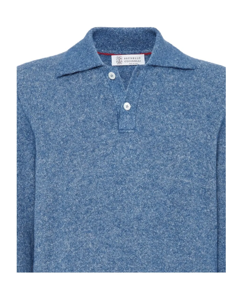Knit Polo Shirt