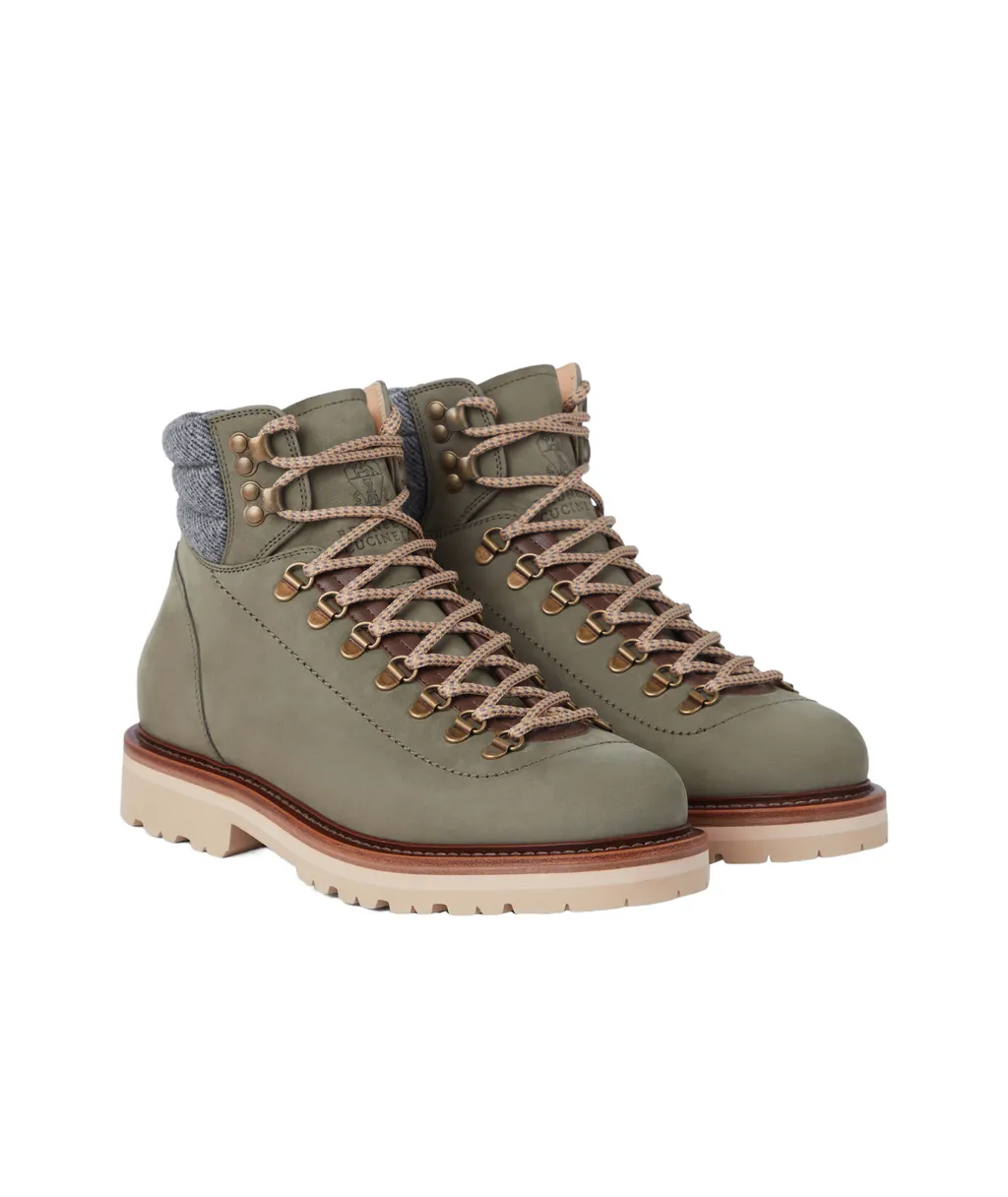 Round Toe Lace-Up Boots