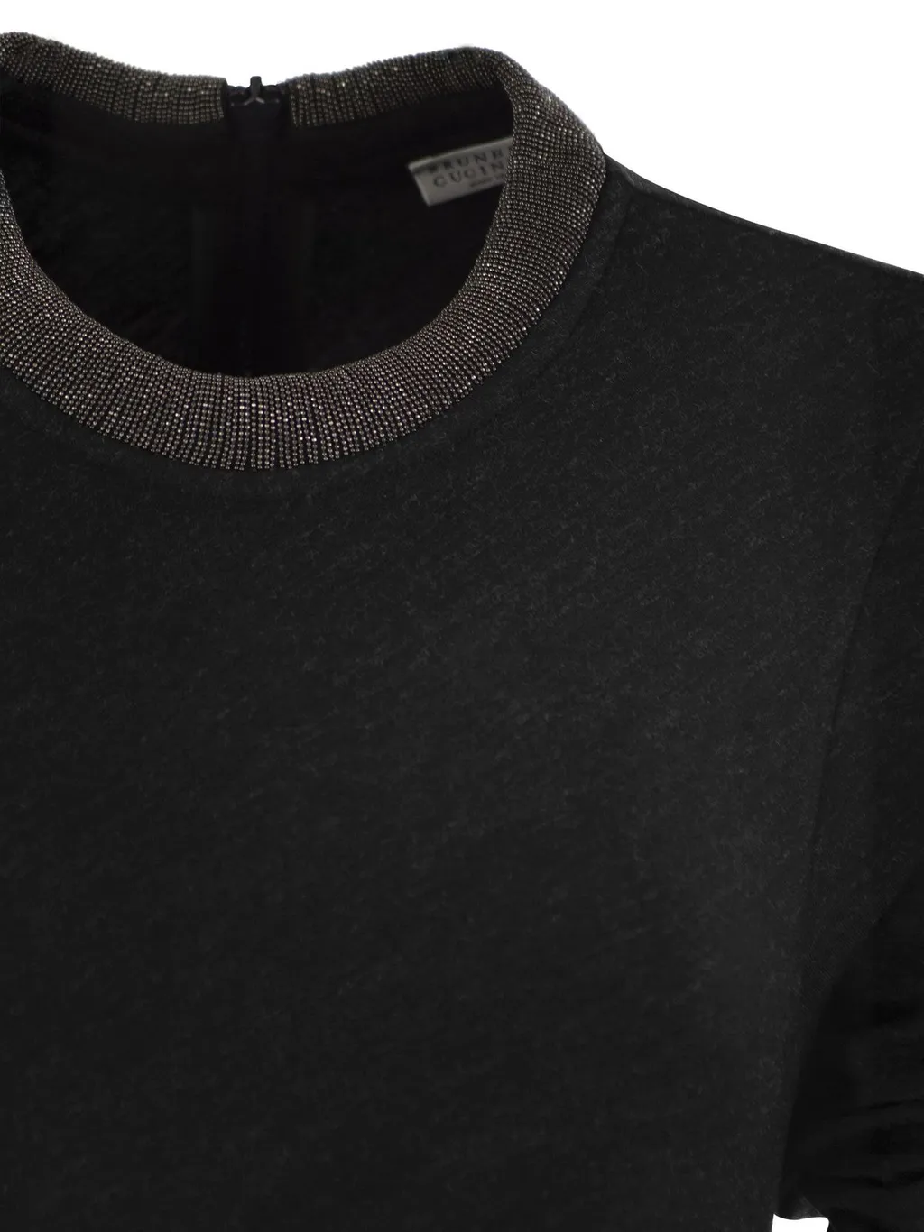 Crewneck Draped Dress