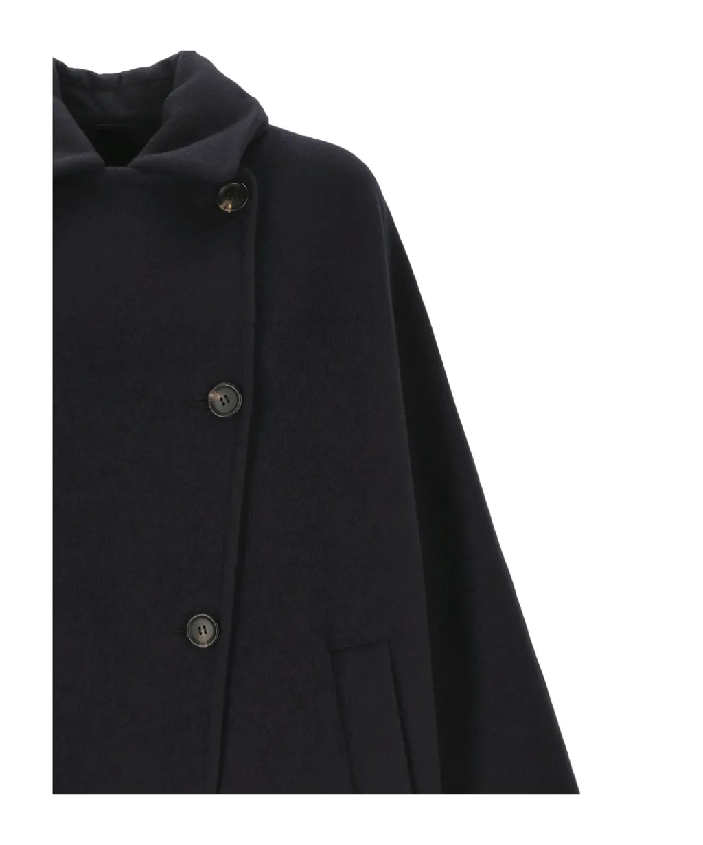 Double-Breasted Long Sleeved Coat