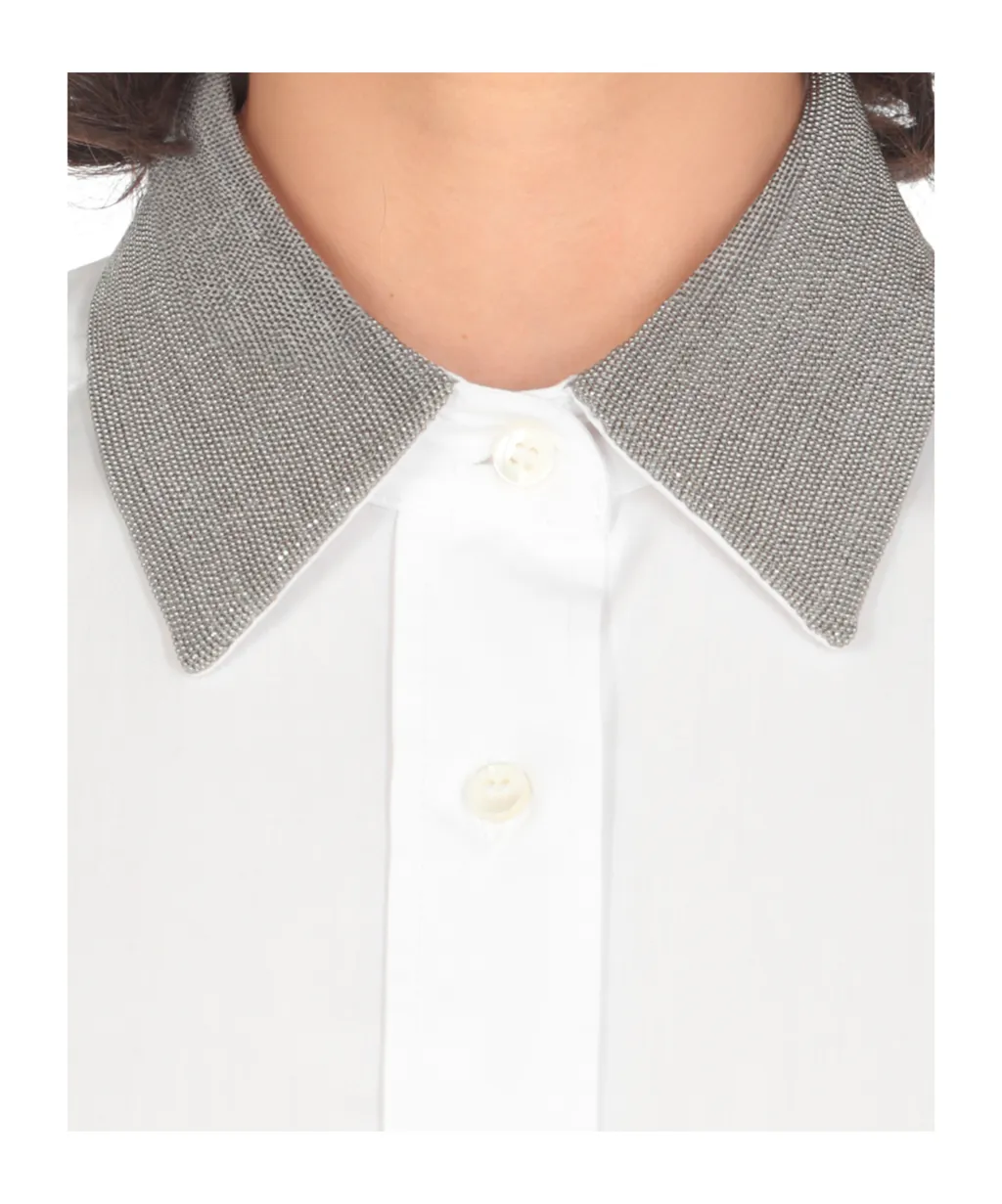 Long-Sleeved Button-Up Shirt