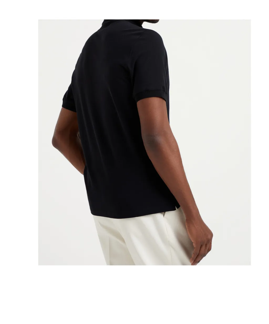 Logo Embroidered Polo Shirt
