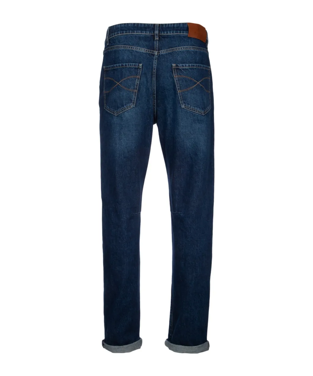 Logo-Patch Denim Jeans