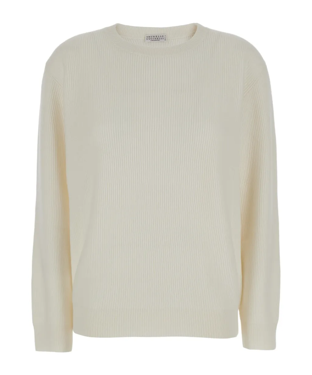 Round Neck Knitted Jumper