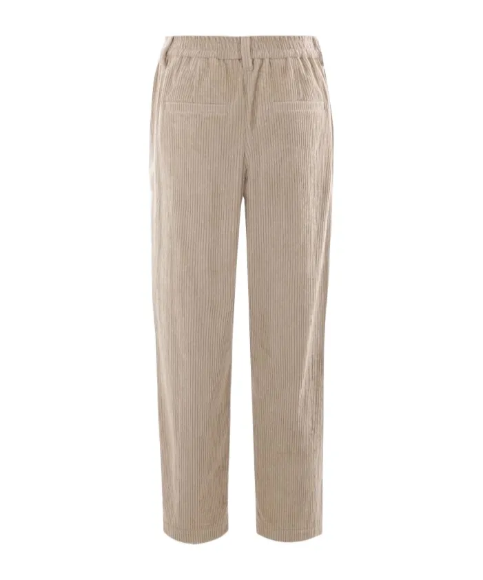 Cropped Baggy Trousers