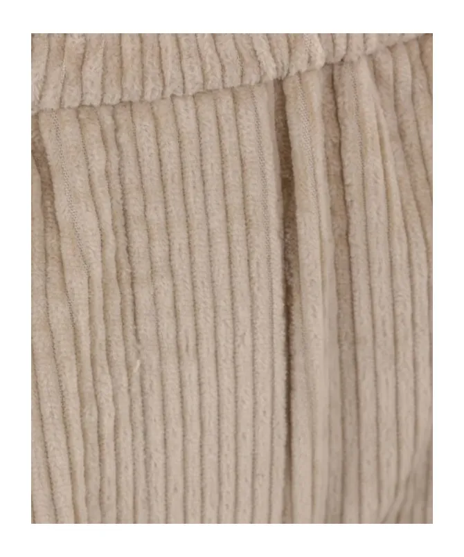 Cropped Baggy Trousers