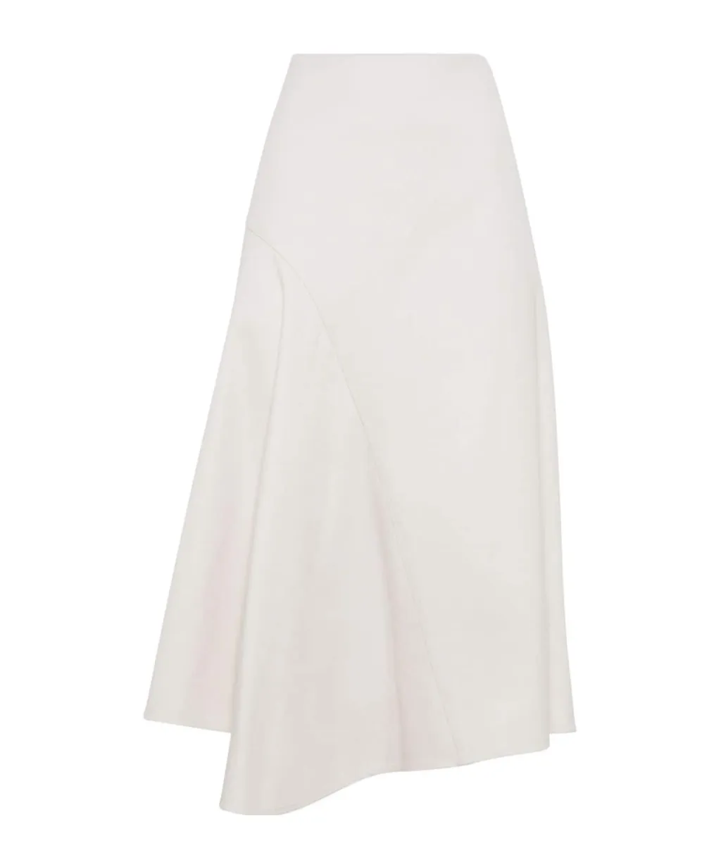 Asymmetric Midi Skirt
