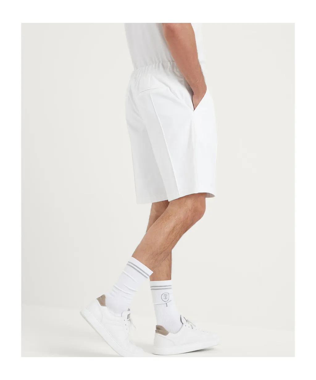 Logo-Appliqué Tailored Shorts