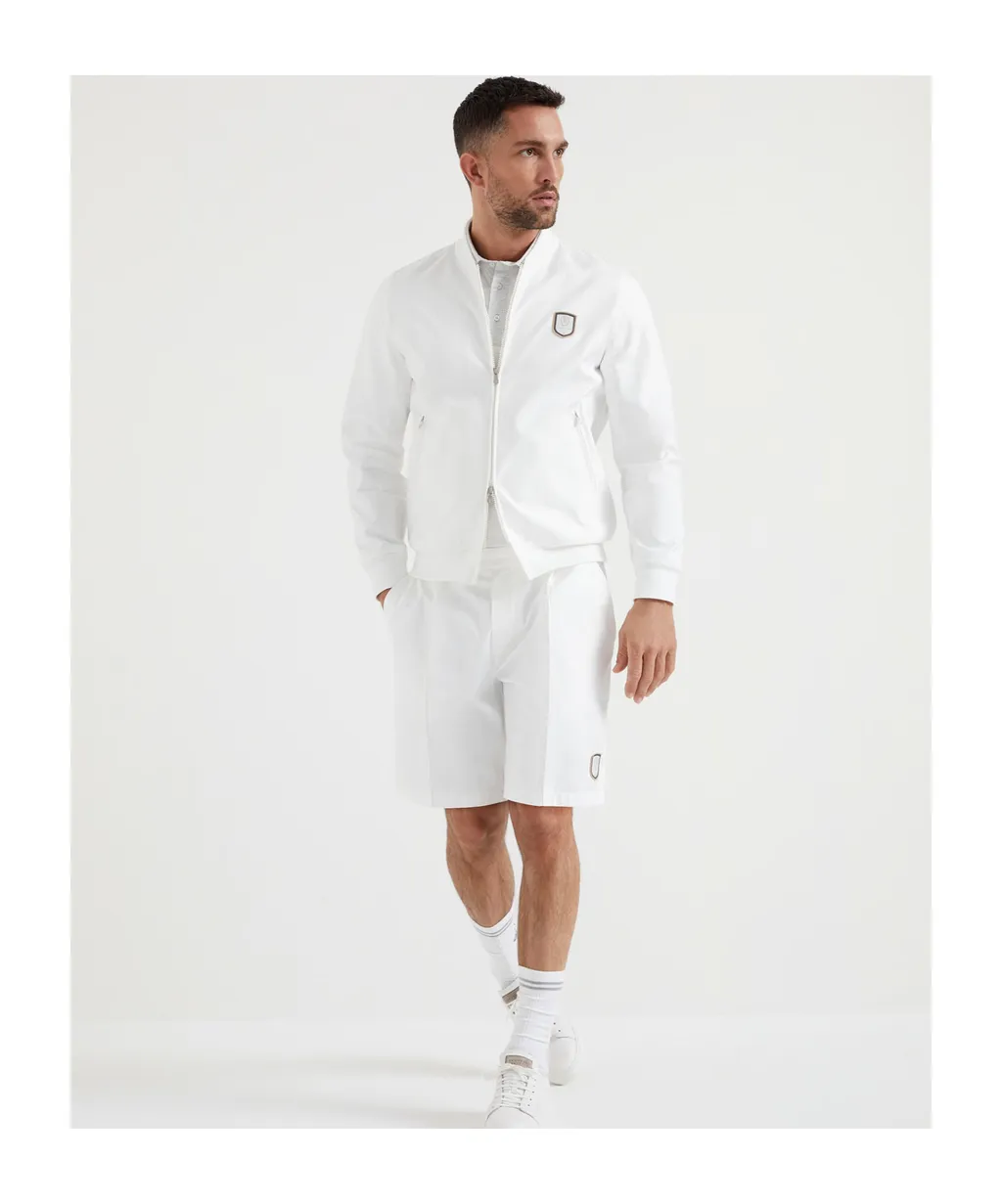 Logo-Appliqué Tailored Shorts