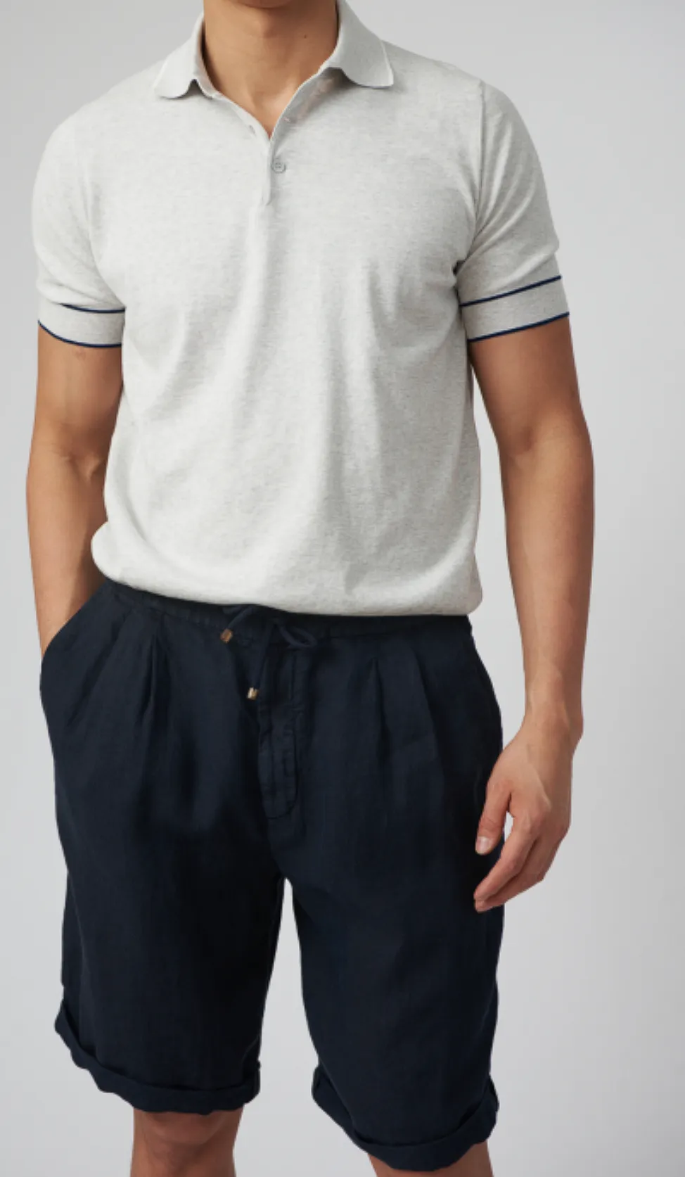 Elasticated Knee High Shorts