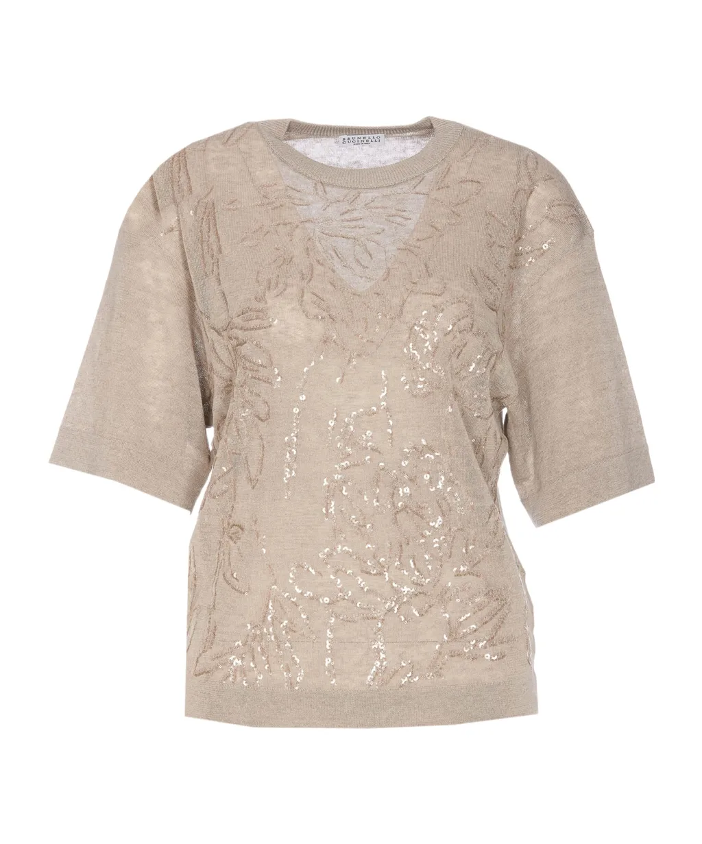 Crewneck Knitted Top