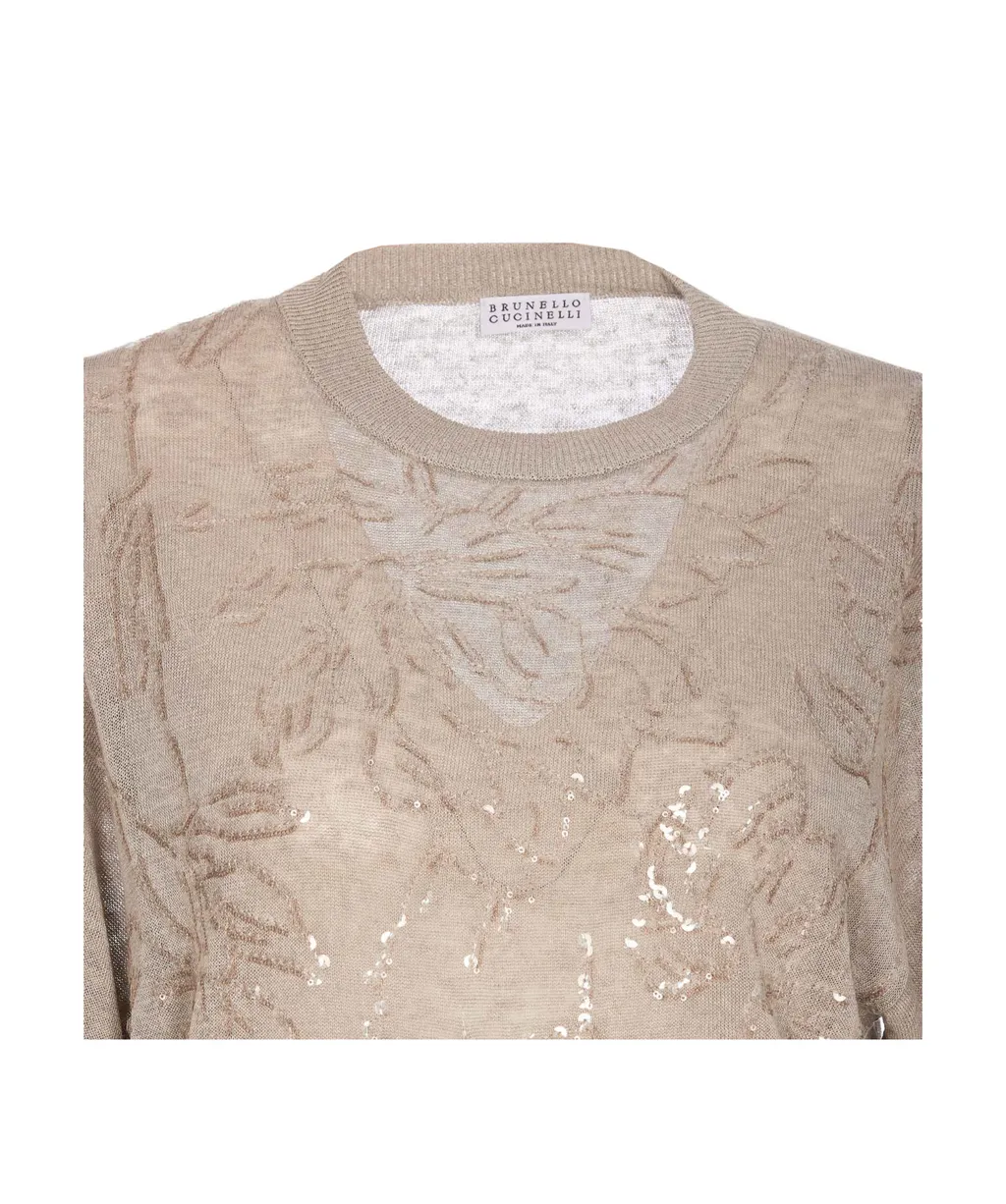 Crewneck Knitted Top