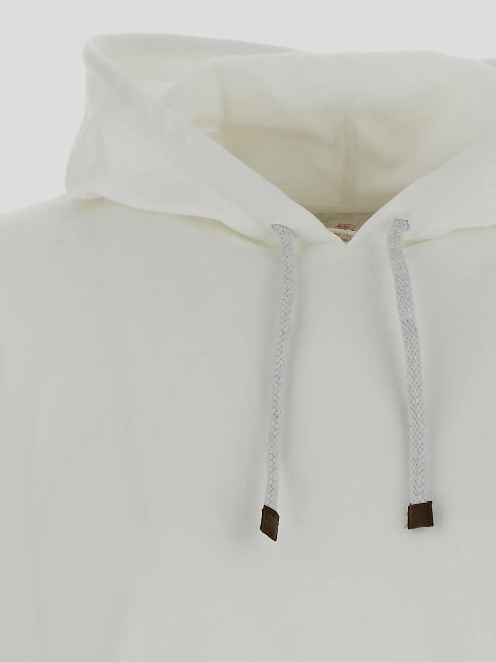 Ribbed Sleeve Drawstring Hoodie