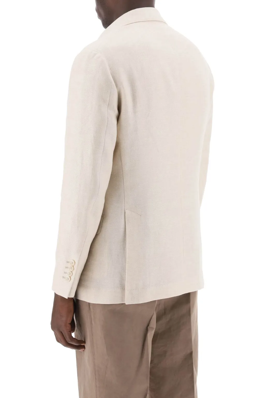 Single-Breasted Tailored Blazer