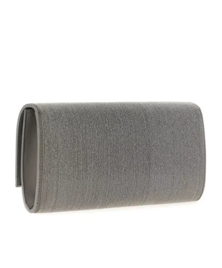 Precious Monili Chain Foldover Top Clutch Bag