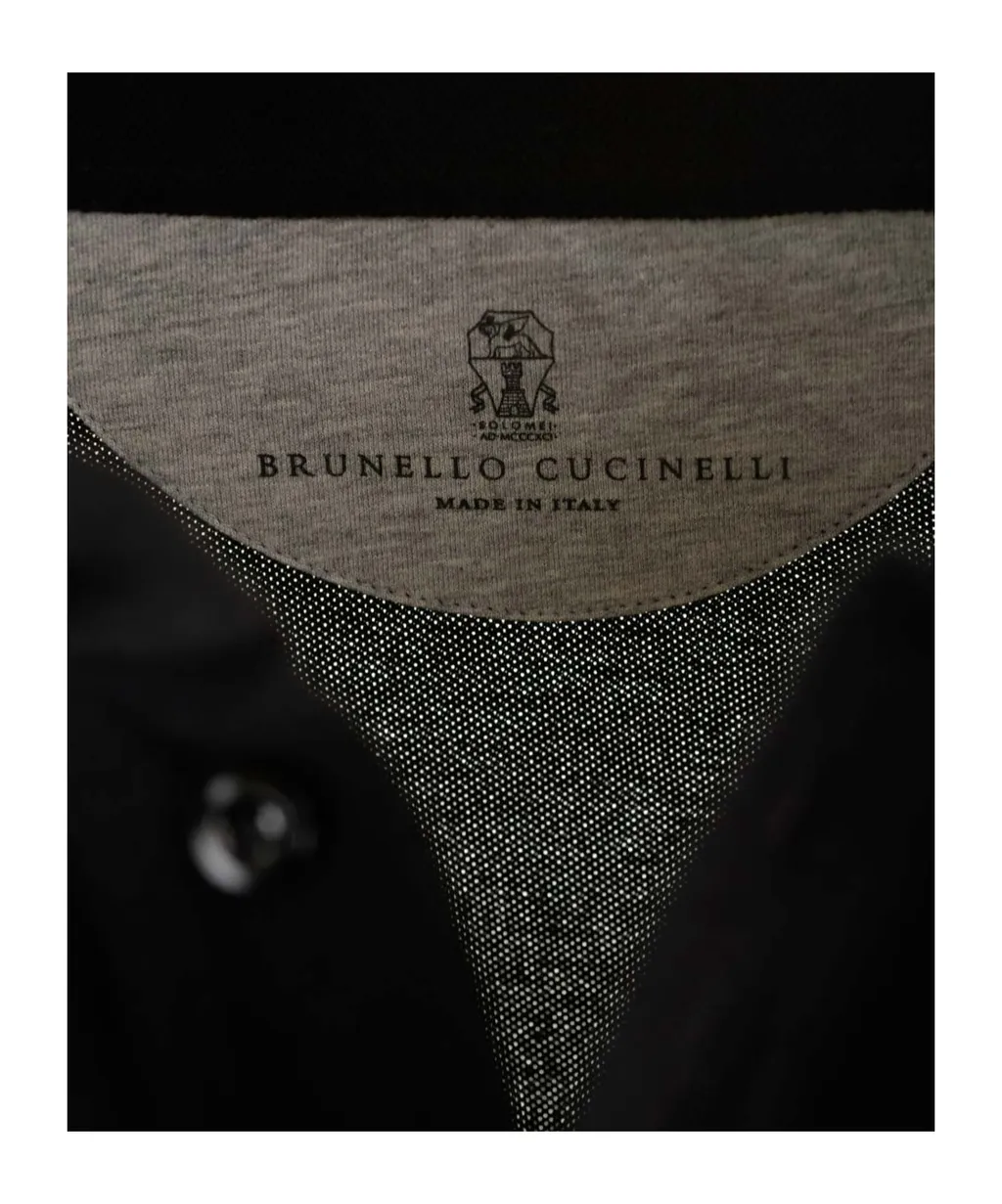 Long Sleeved Buttoned Polo Shirt