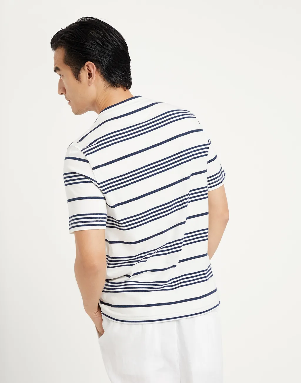 Striped Crewneck T-Shirt