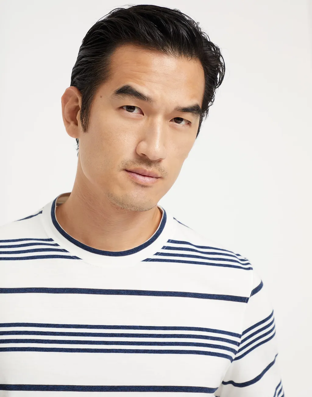 Striped Crewneck T-Shirt