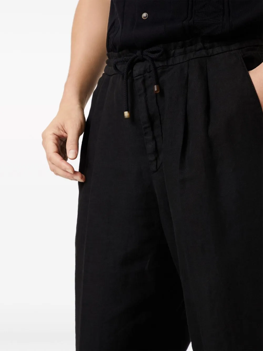 Elasticated Waistband Drawstring Pants