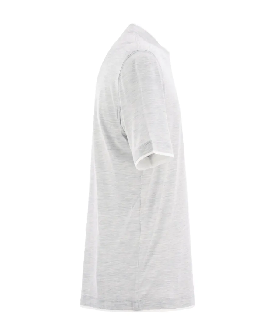 Layered-Effect Crewneck T-Shirt