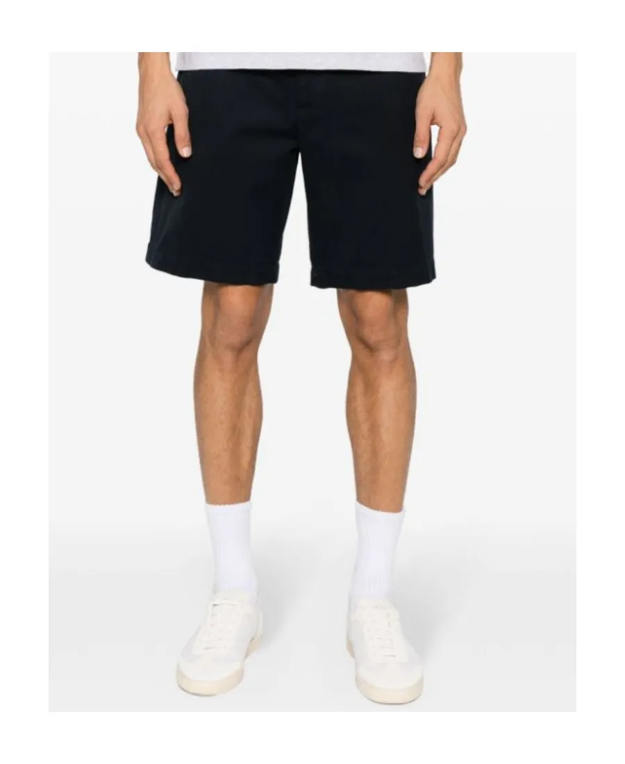 Knee-Length Wide-Leg Bermuda Shorts