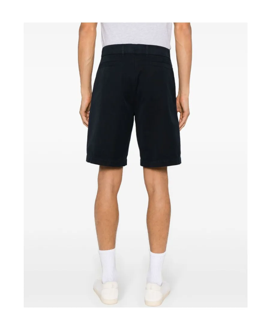 Knee-Length Wide-Leg Bermuda Shorts