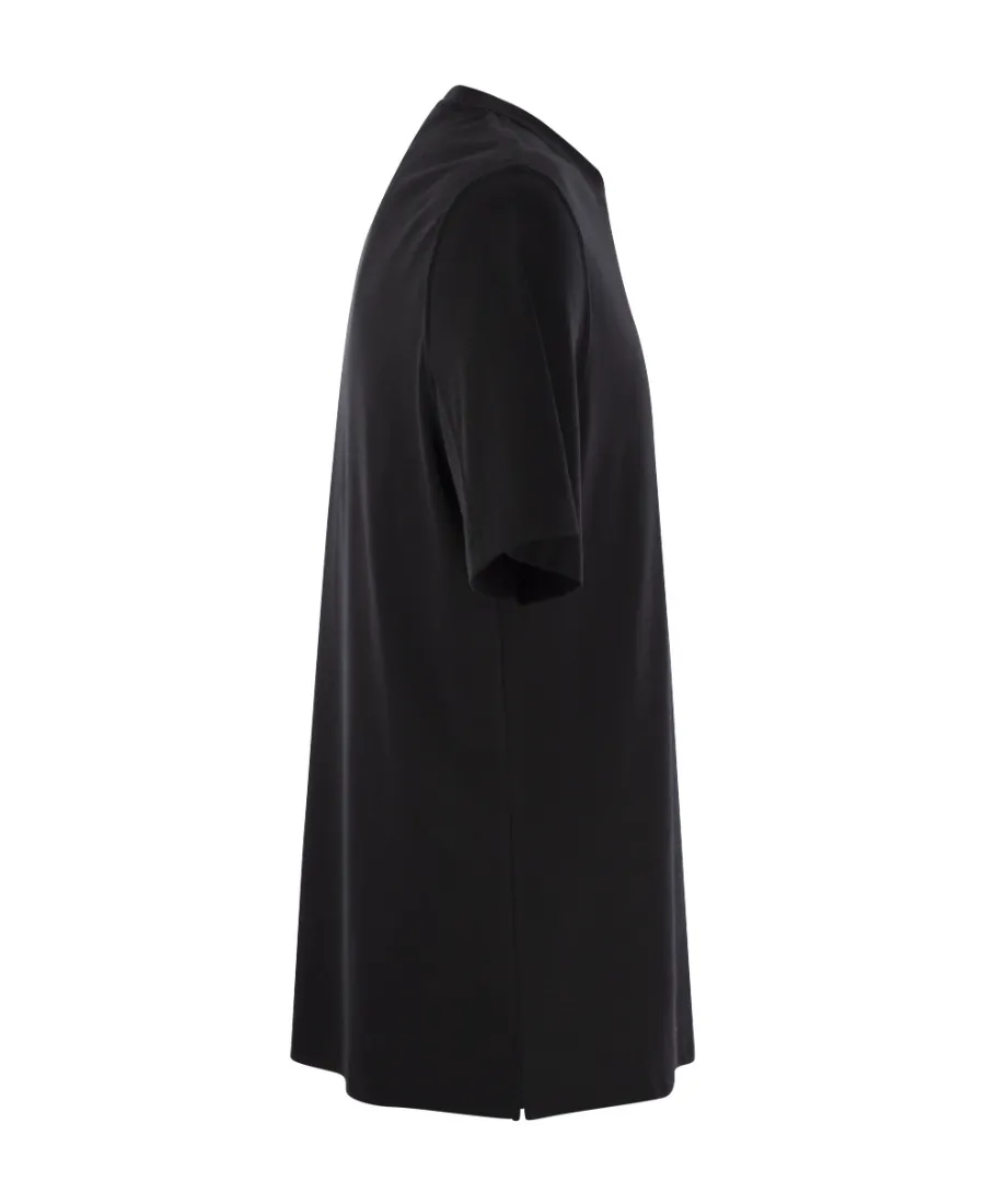 Logo Embroidered Crewneck T-Shirt