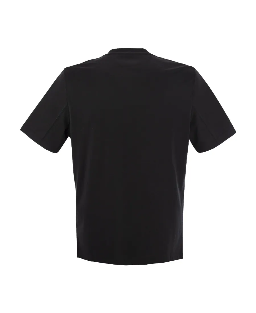 Logo Embroidered Crewneck T-Shirt