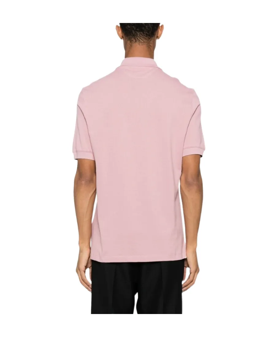Logo Printed Short-Sleeved Polo Shirt