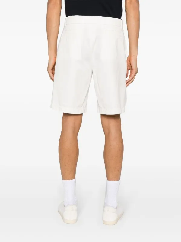 Knee-Length Wide-Leg Bermuda Shorts