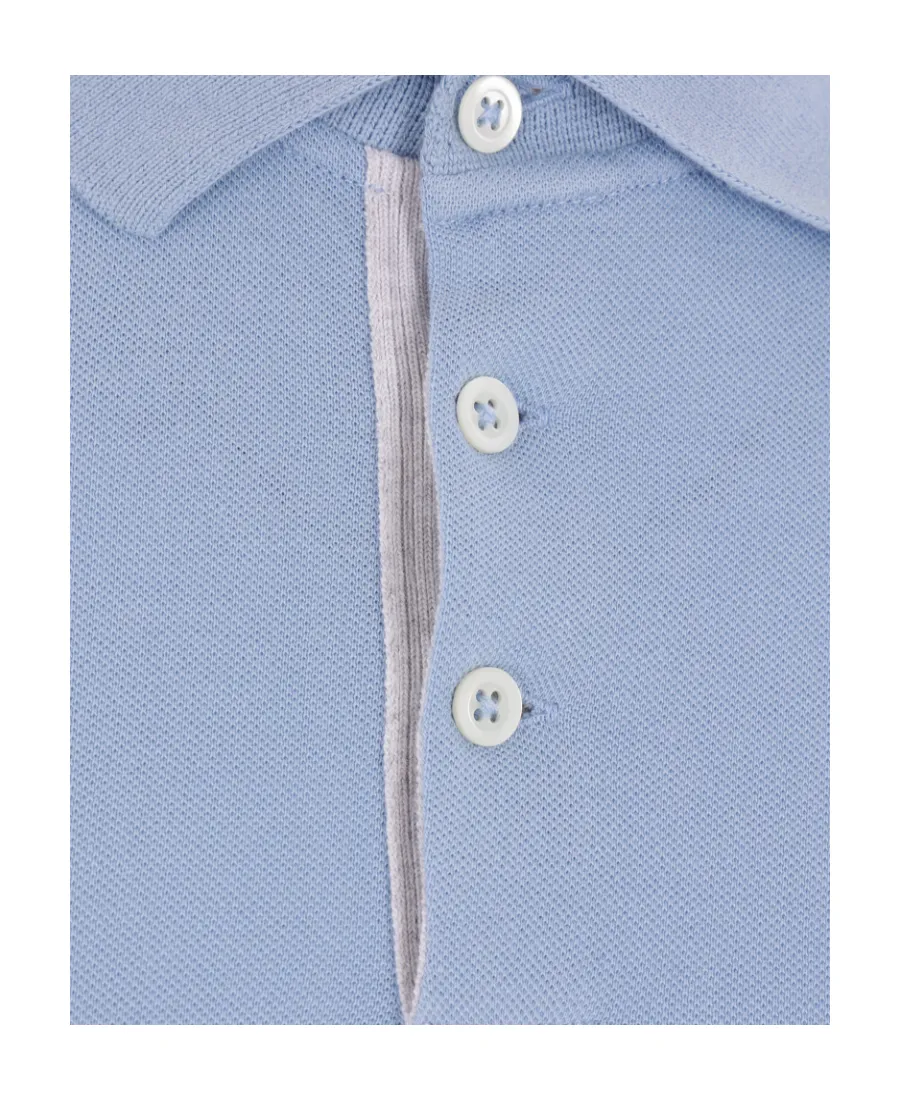 Logo Printed Short-Sleeved Polo Shirt