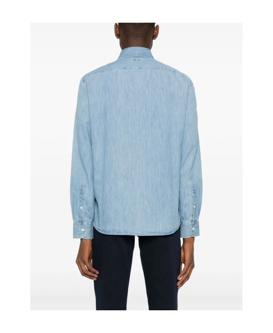 Long Sleeved Denim Shirt