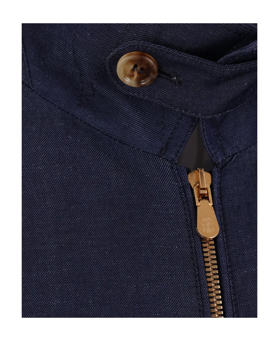 Long-Sleeved Zip-Up Jacket