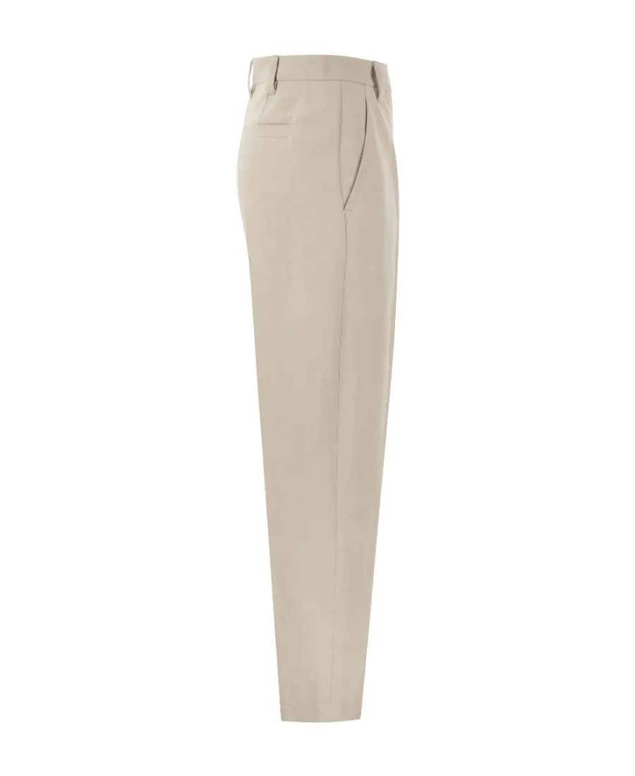 Pleat Tailored Trousers