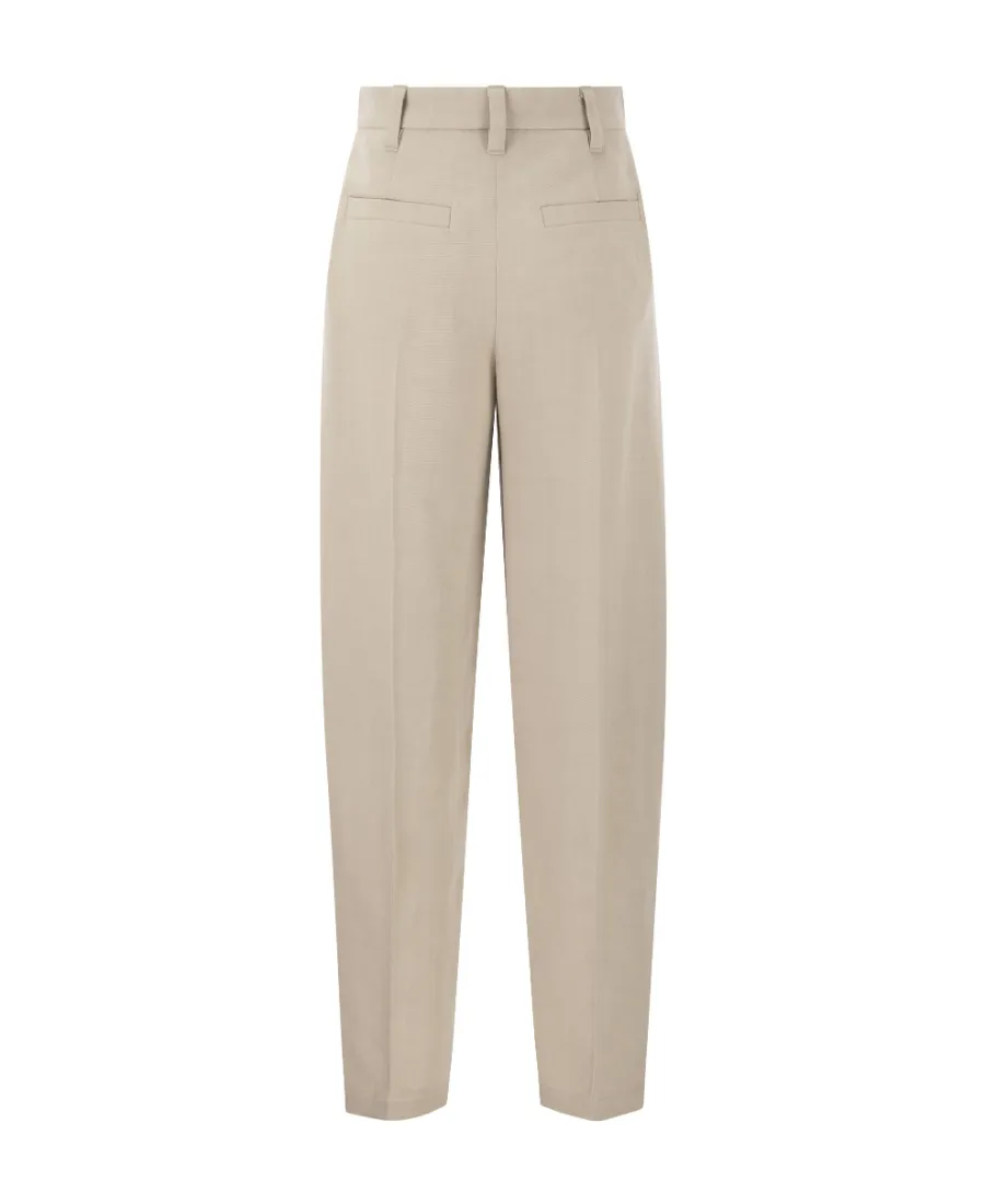 Pleat Tailored Trousers