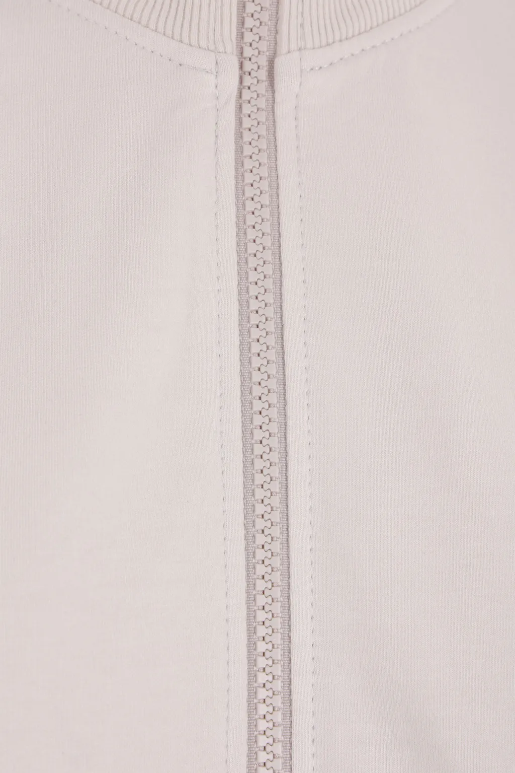 Long Sleeved Zip-Up Sweatshirt