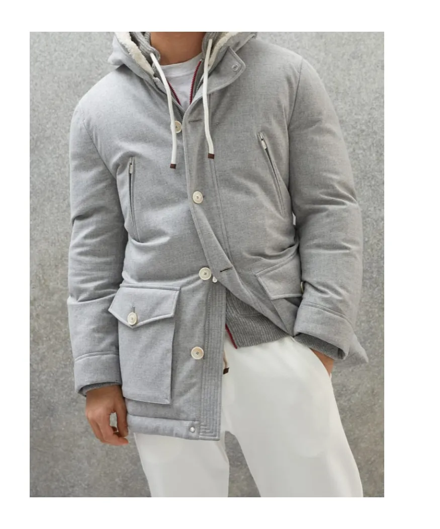 Hooded Down Jacket