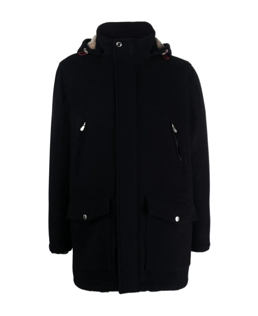 Concealed Fastened Hooded Parka