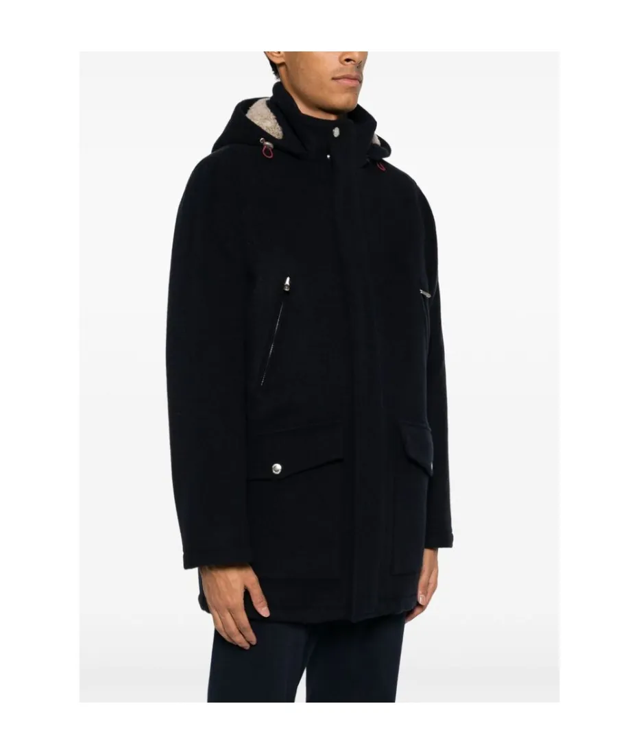 Concealed Fastened Hooded Parka