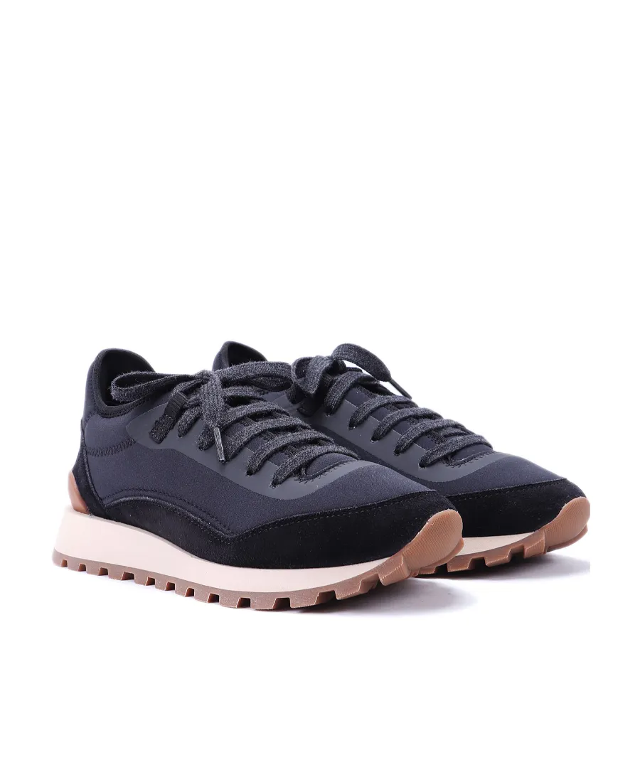 Round Head Lace-Up Casual Sports Shoes