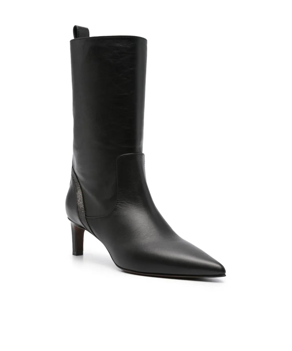 70Mm Mid-Calf Boots